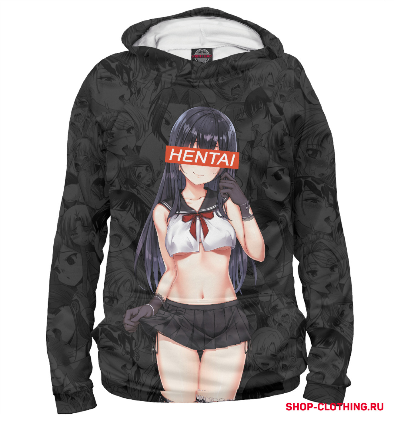 Мальчику Худи с принтом Hentai, арт. (ANR-143537-hud-2) купить на  Shop-clothing.ru